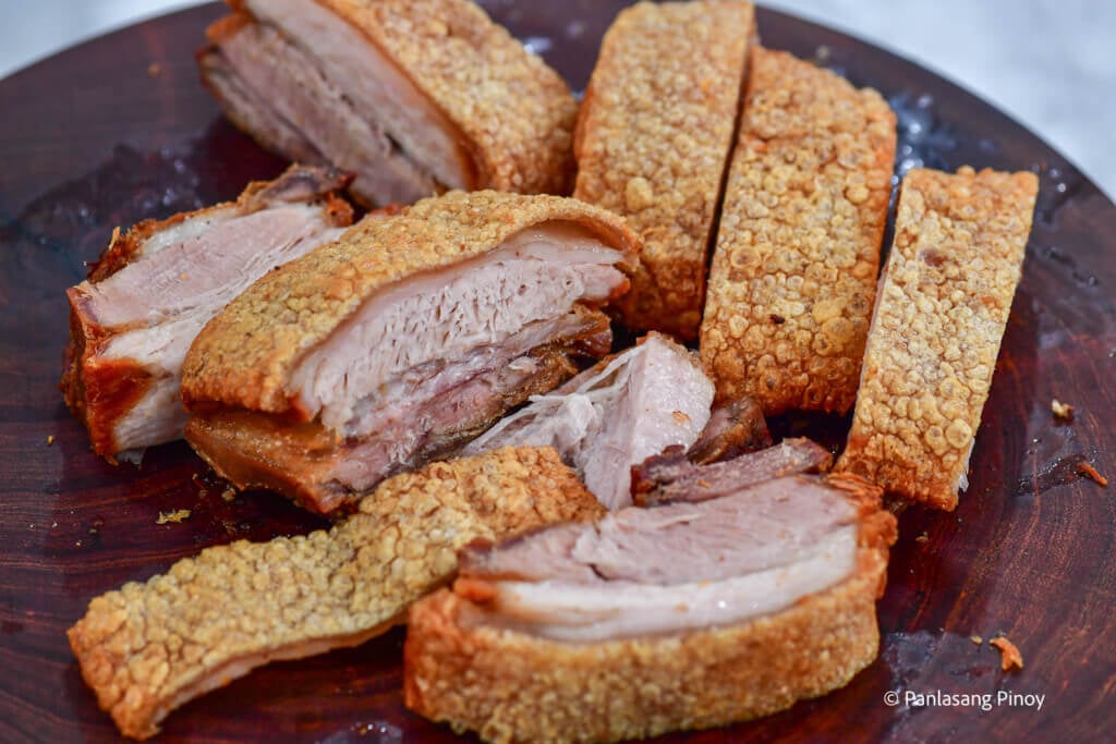 crispy fried pork belly