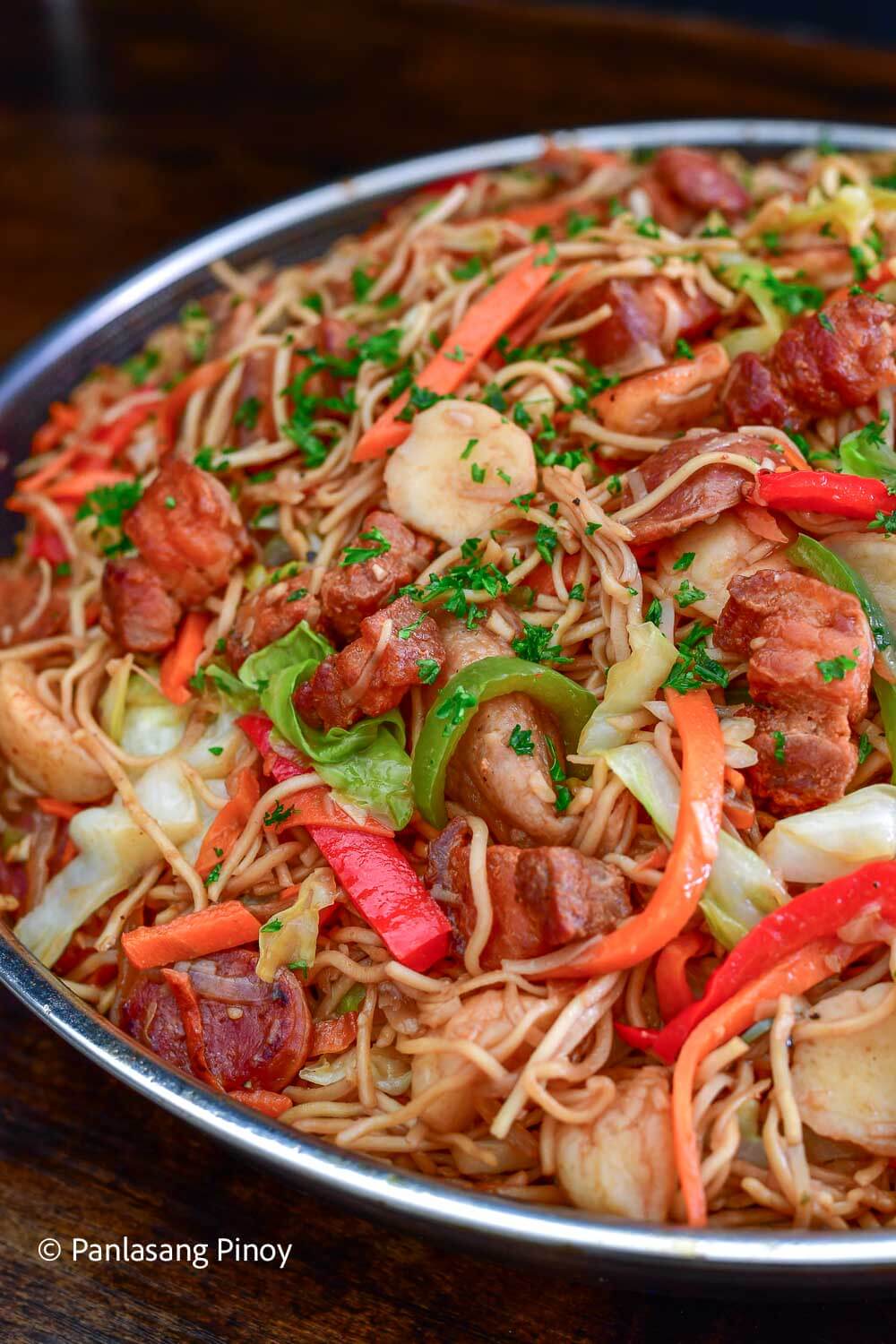 Filipino noodle recipe